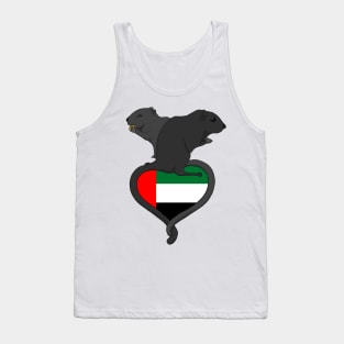 Gerbil United Arab Emirates UAE (dark) Tank Top